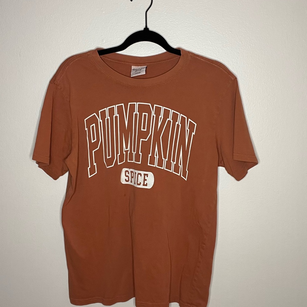 State of Mind Pumpkin Spice Orange Tee